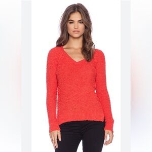 Sanctuary Teddy Bear Sweater in Aurora Red – Size M